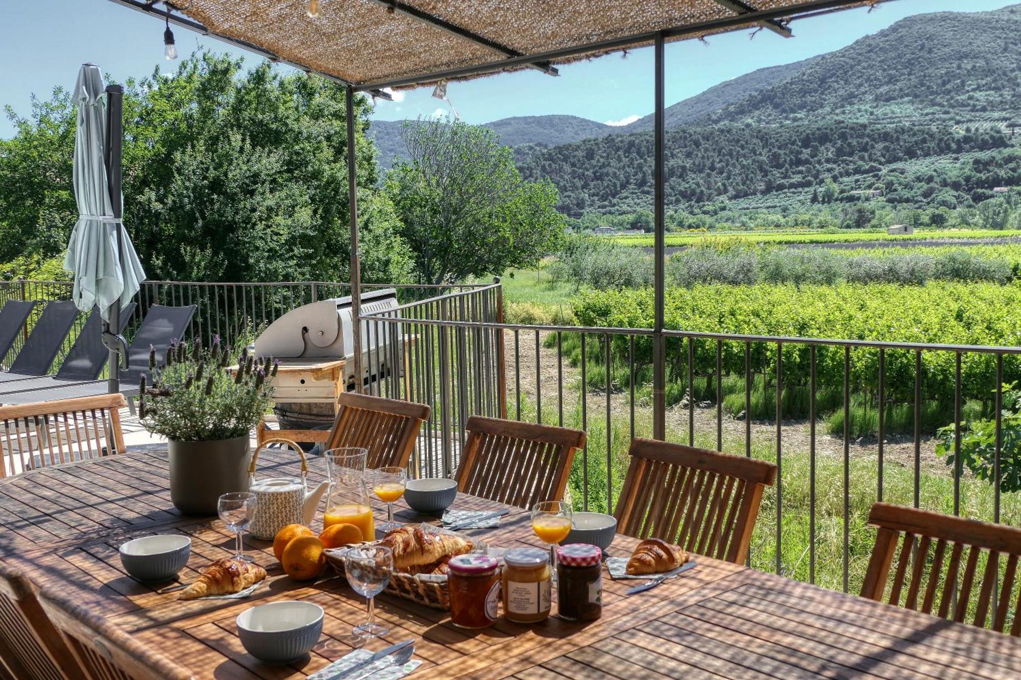 L'O De Vigne, Eden In Provence Villa Nyons Eksteriør billede